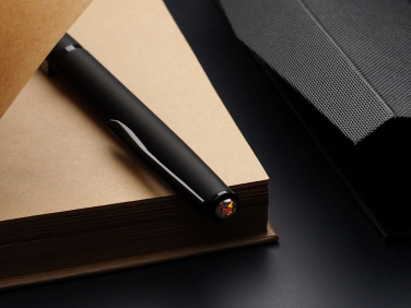 Logo trade liikelahja kuva: AMBER-kivellä varustettu kuulakynä 2070036